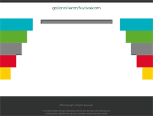 Tablet Screenshot of galianoliteraryfestival.com
